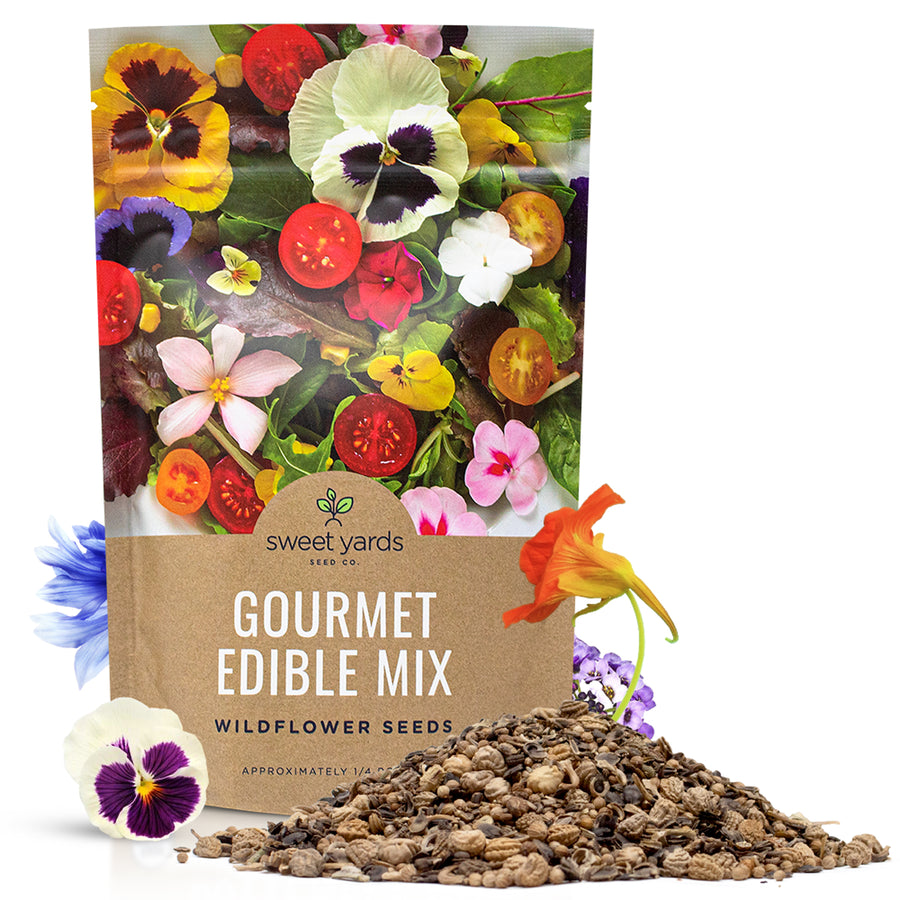 Gourmet Edible Flowers Wildflower Blend