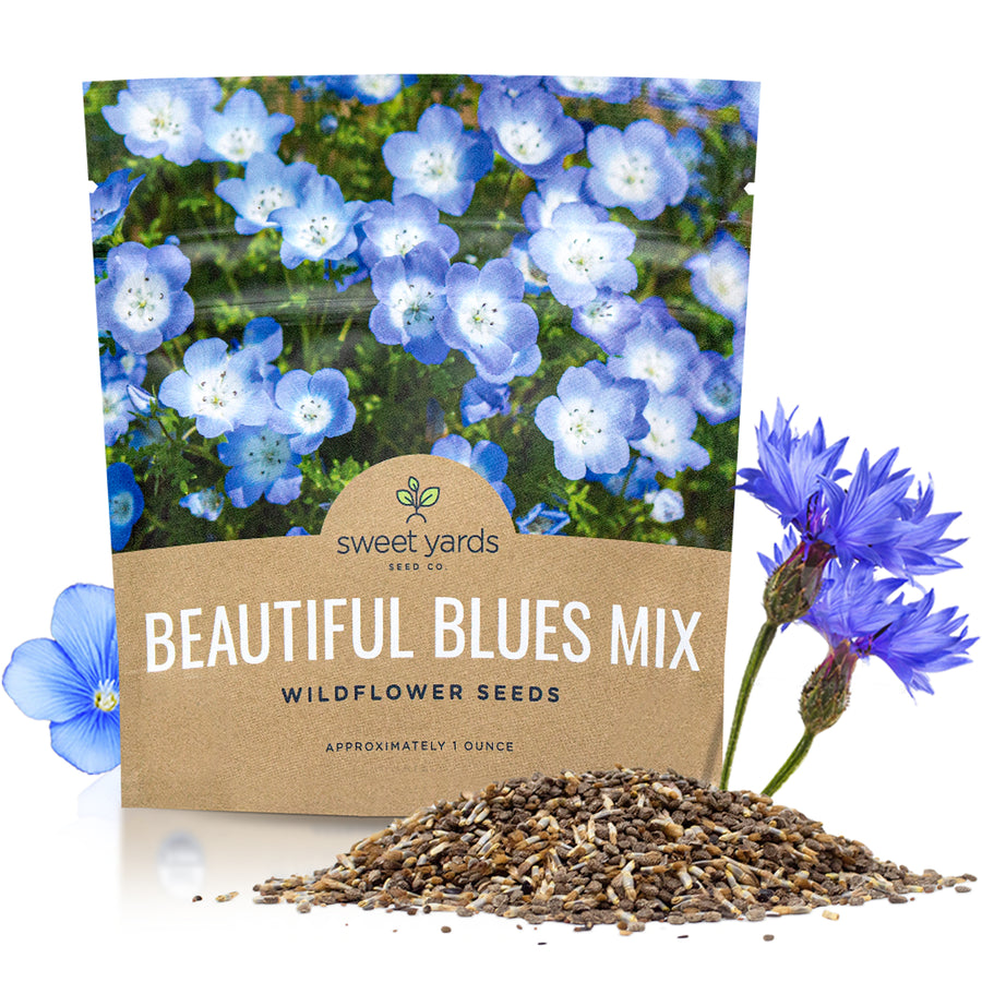 Beautiful Blues Wildflower Blend