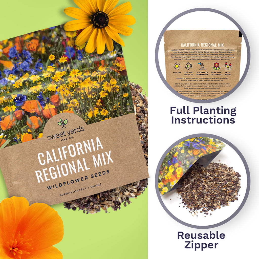 California Native Wildflower Mix