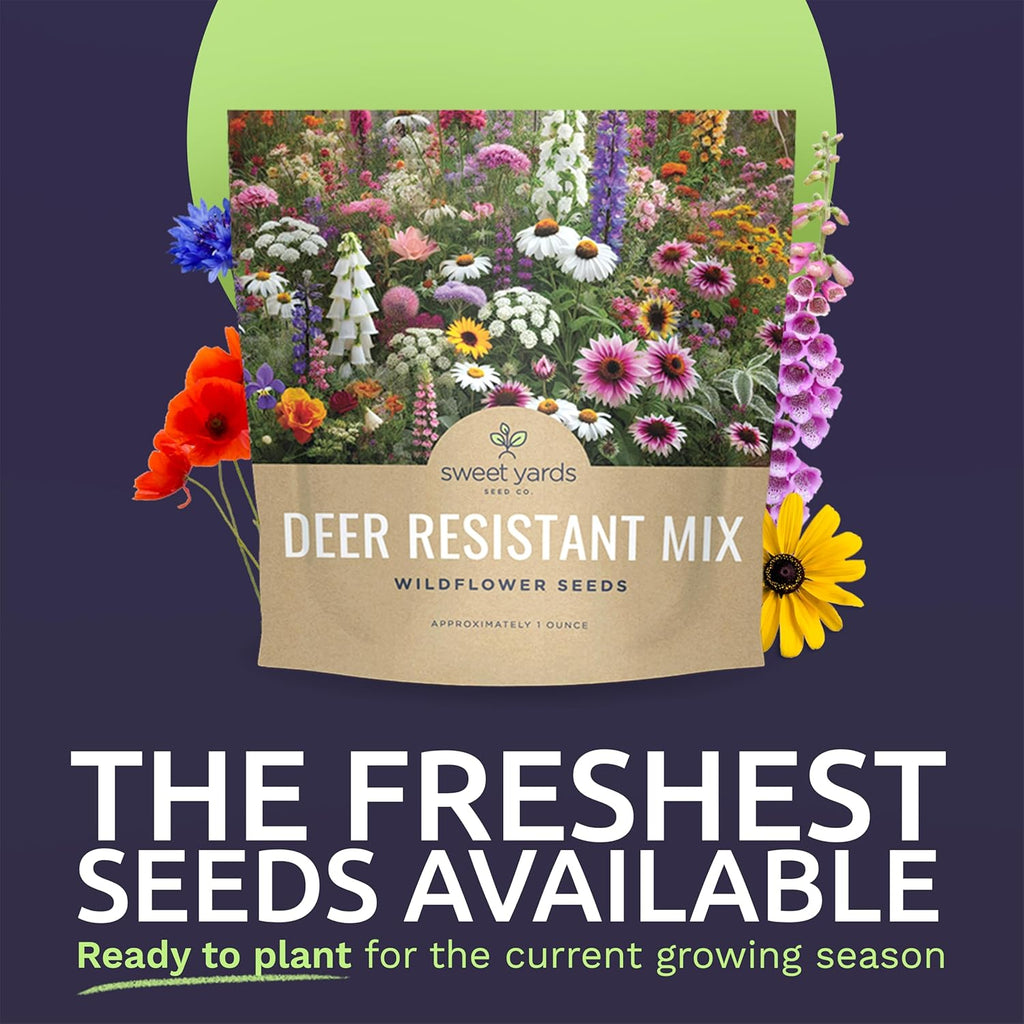 Deer Resistant Wildflower Blend