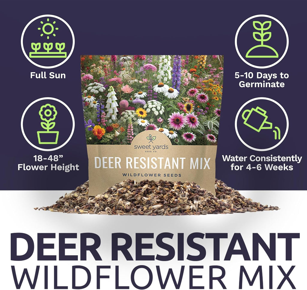 Deer Resistant Wildflower Blend