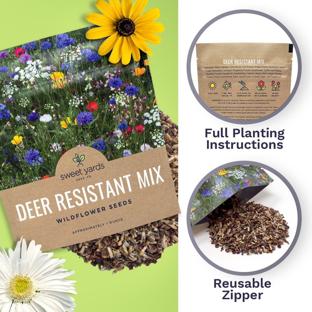 Deer Resistant Wildflower Blend