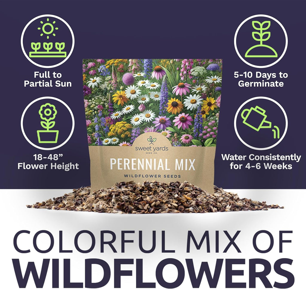 Perennial Wildflower Seeds Mixture