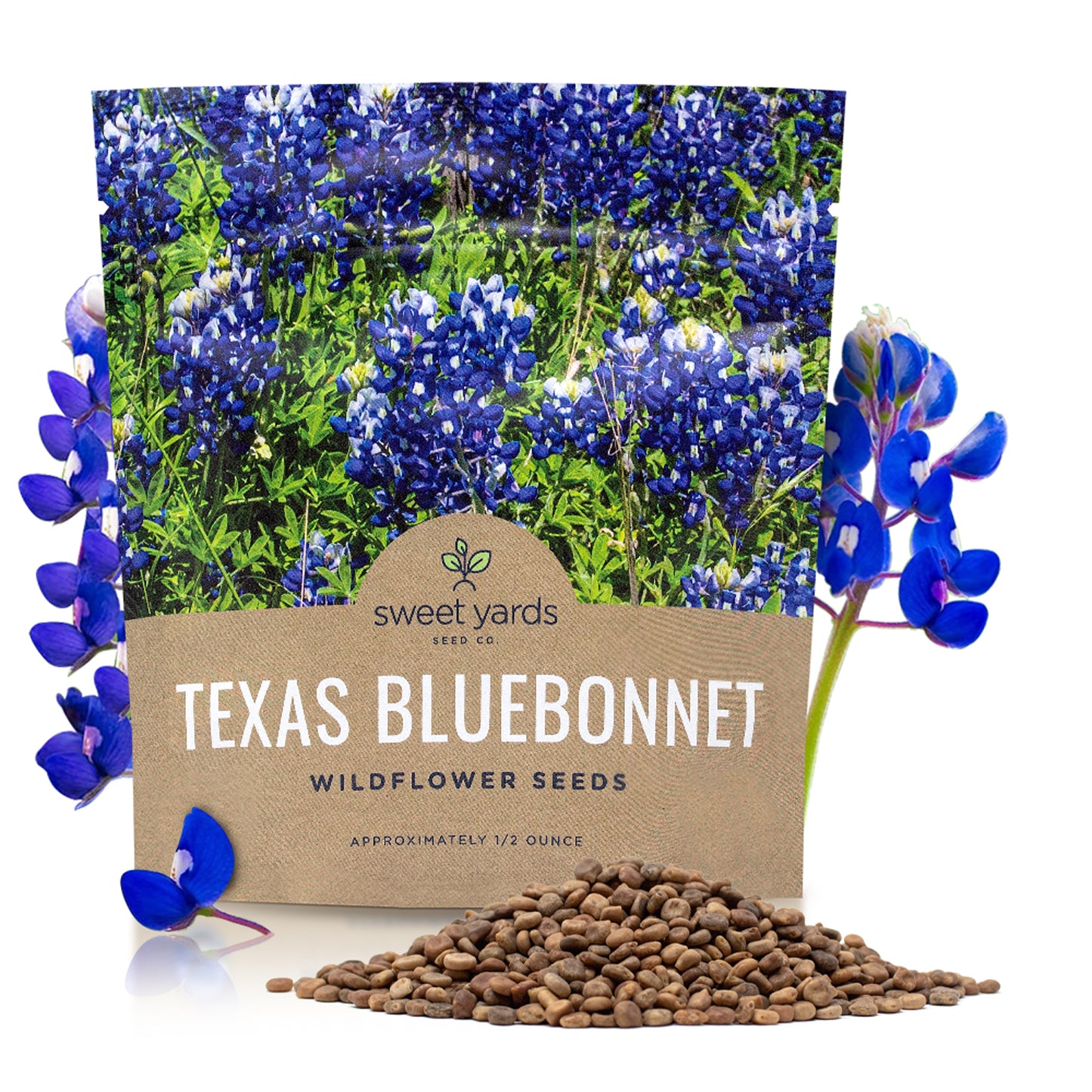 Texas Bluebonnet Wildflower Seed Mix – Sweet Yards