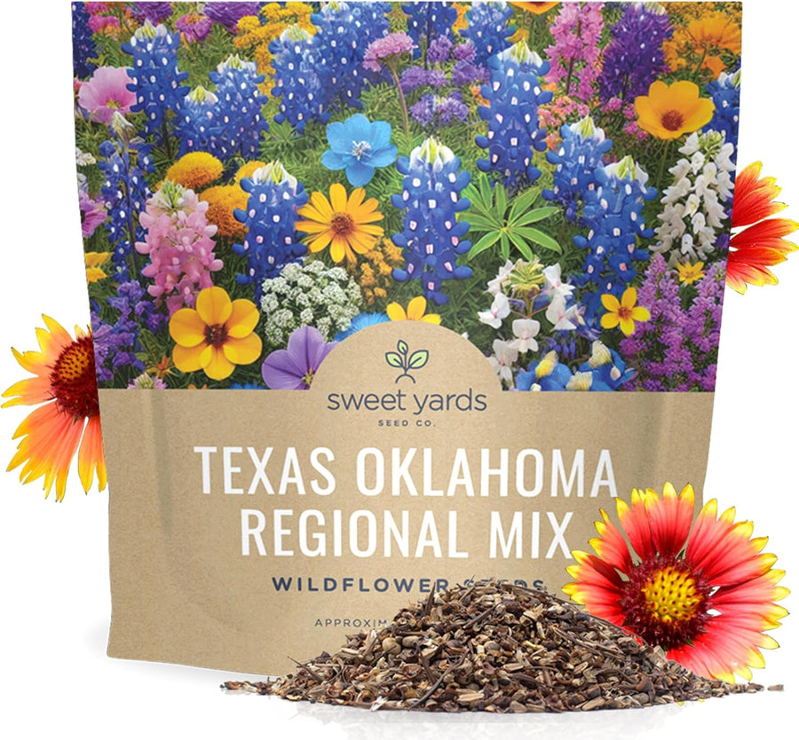 Texas Oklahoma Wildflower Seed Mixture