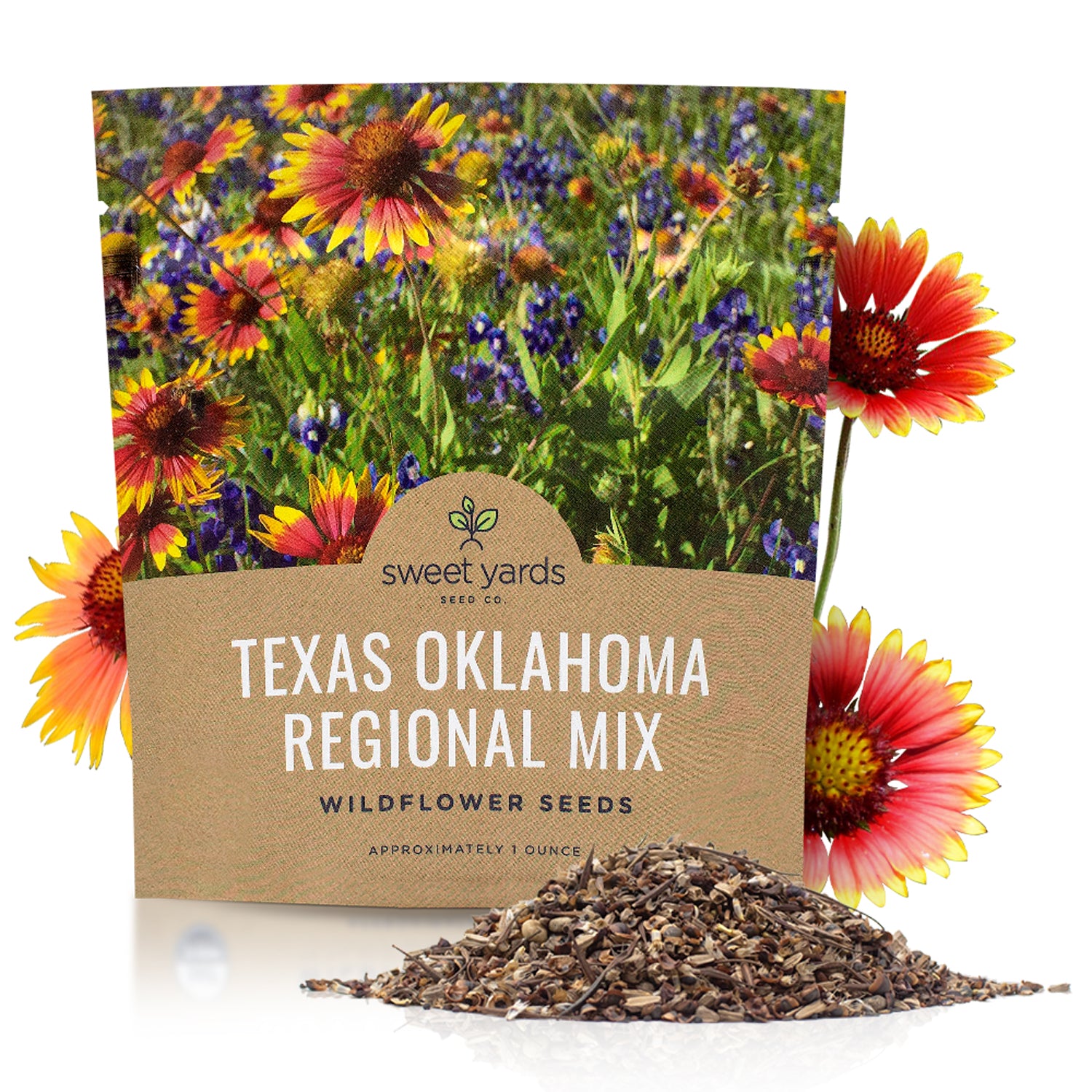 Texas Oklahoma Wildflower Seed Mixture – Sweet Yards