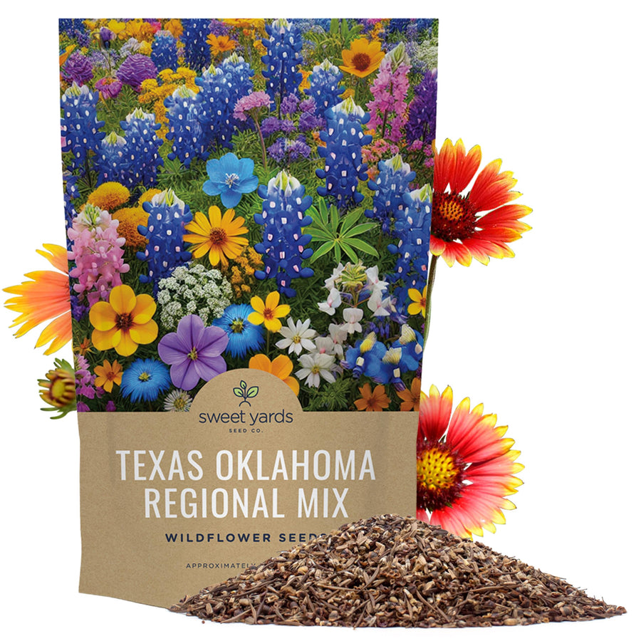 Texas Oklahoma Wildflower Seed Mixture