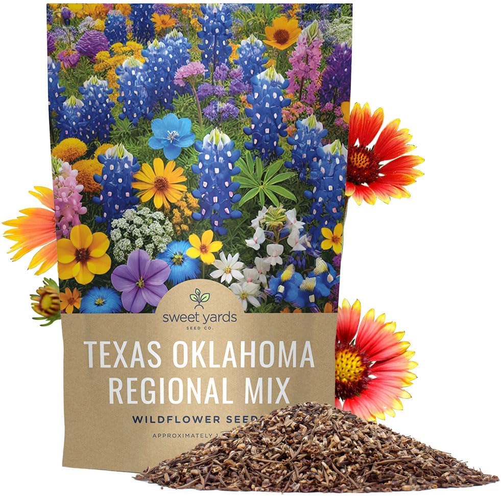 Texas Oklahoma Wildflower Seed Mixture