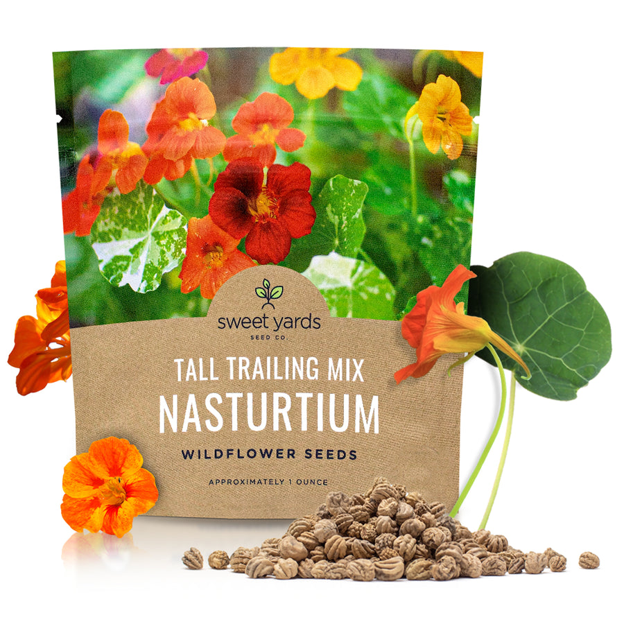 Nasturtium Seeds - Mixed Colors