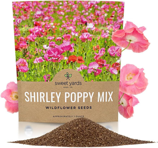 Shirley Poppy Mixed Colors