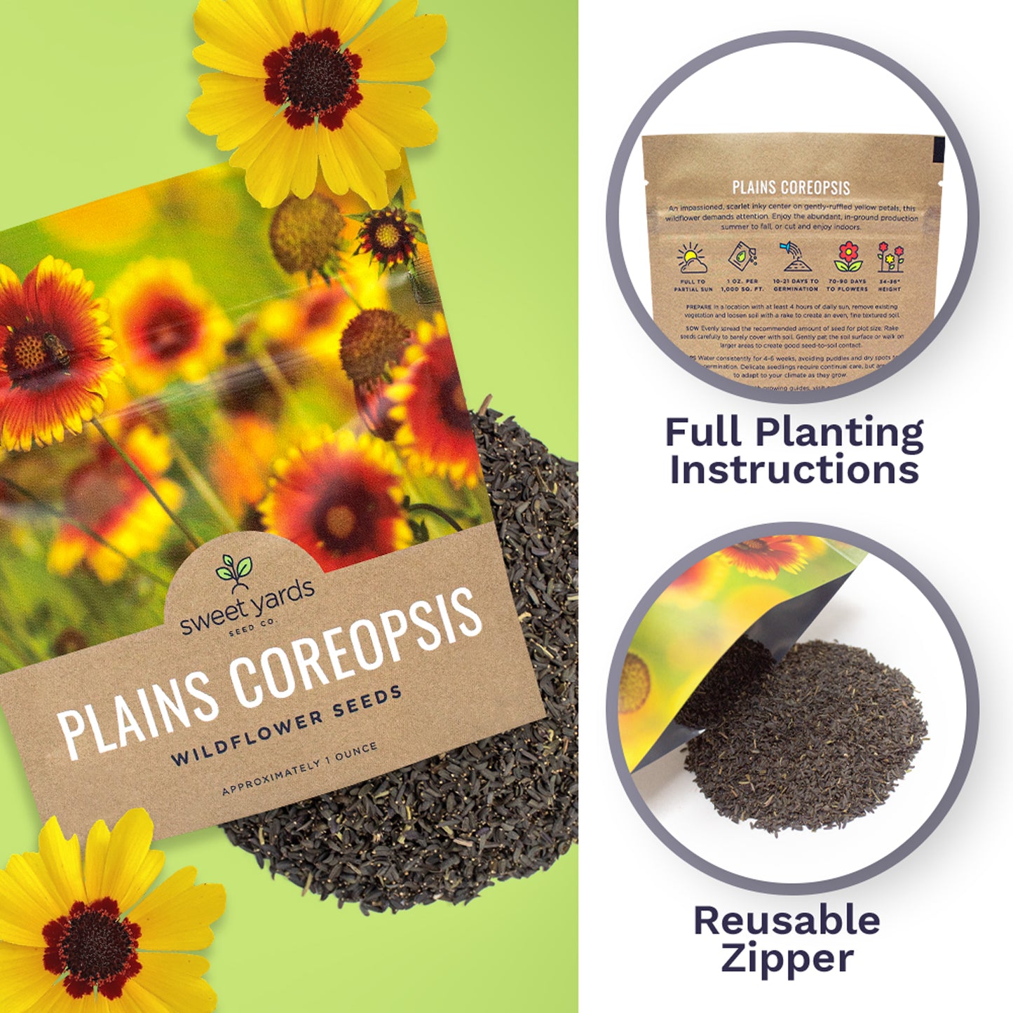 Plains Coreopsis Seeds