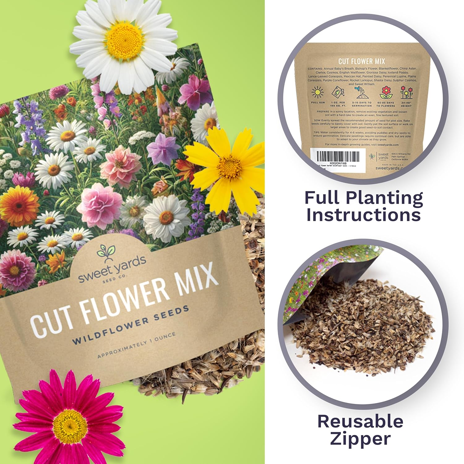 Cut Flower Garden Seeds – Sweet Yards