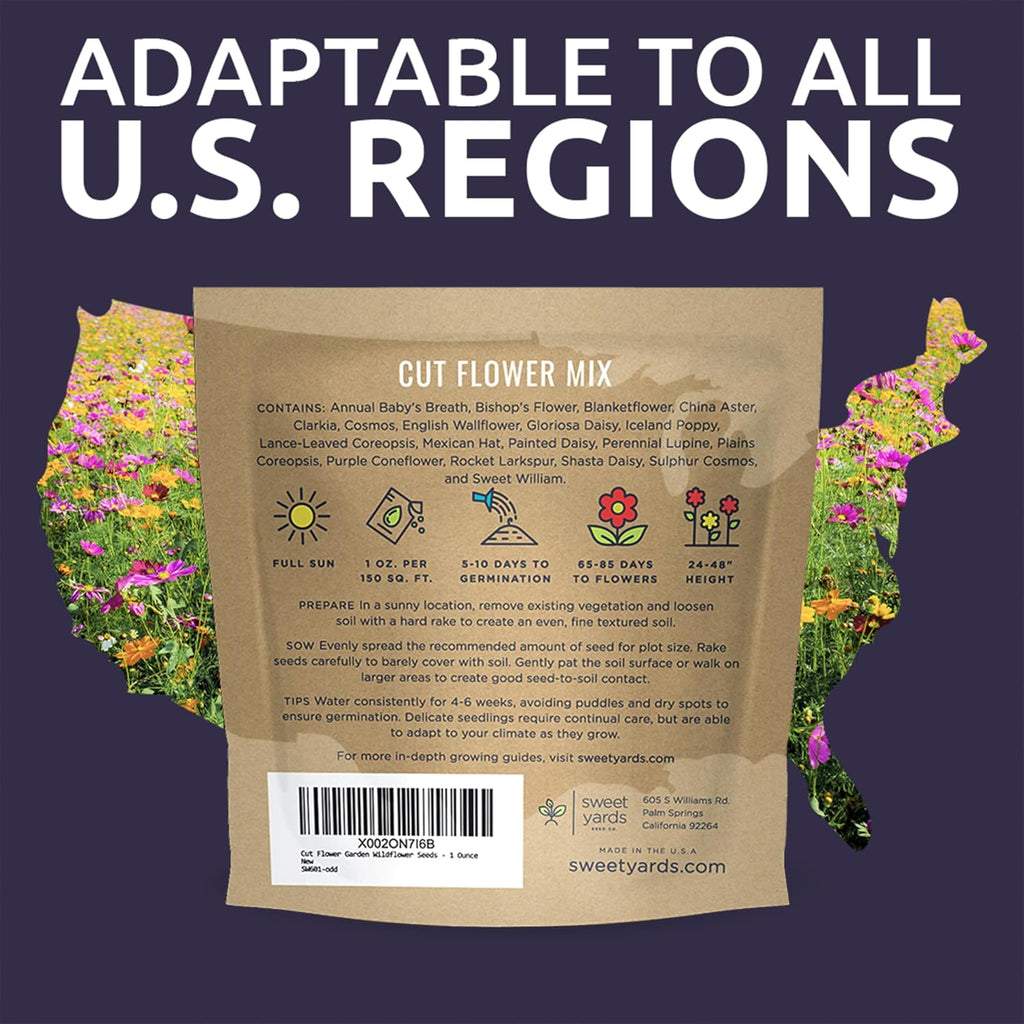 Cut Flower Garden Seeds