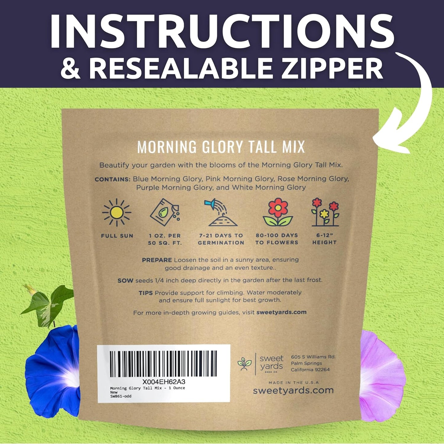Morning Glory Tall Mix