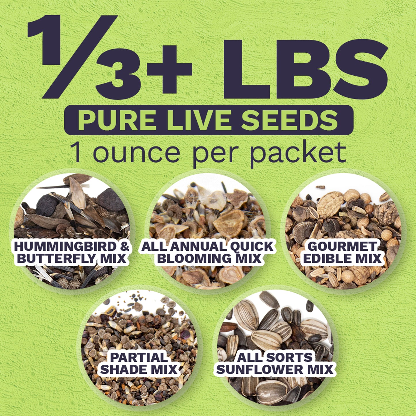 best wildflower seeds for partial shade Wildflower Seed Mix Variety Pack – Sweet Yards